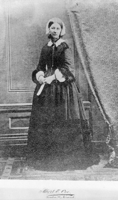 Florence Nightingale, 1856 da English Photographer